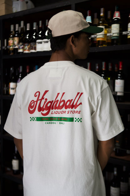 LIQUOR TSHIRT WHITE