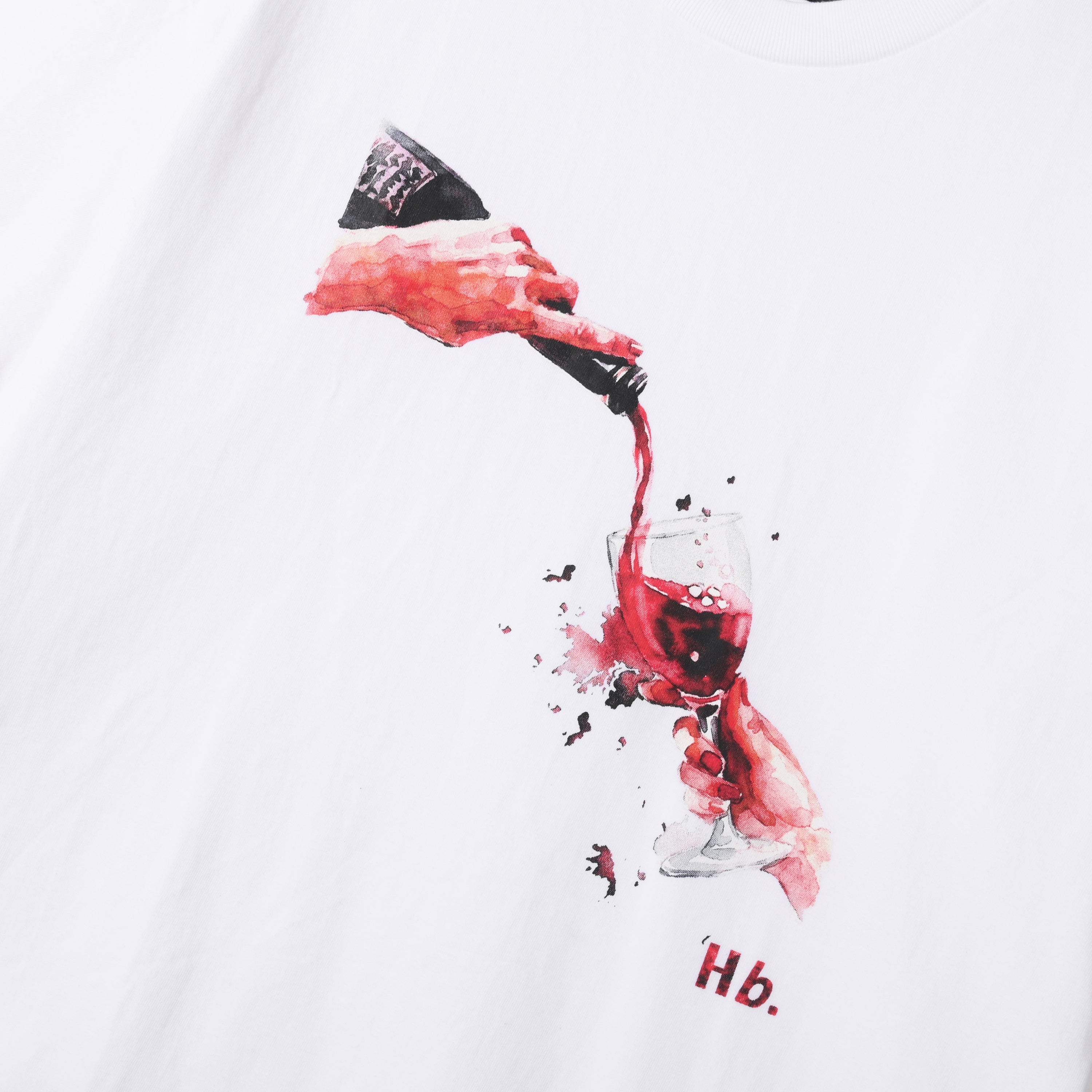 MERLOT TEE - WHITE