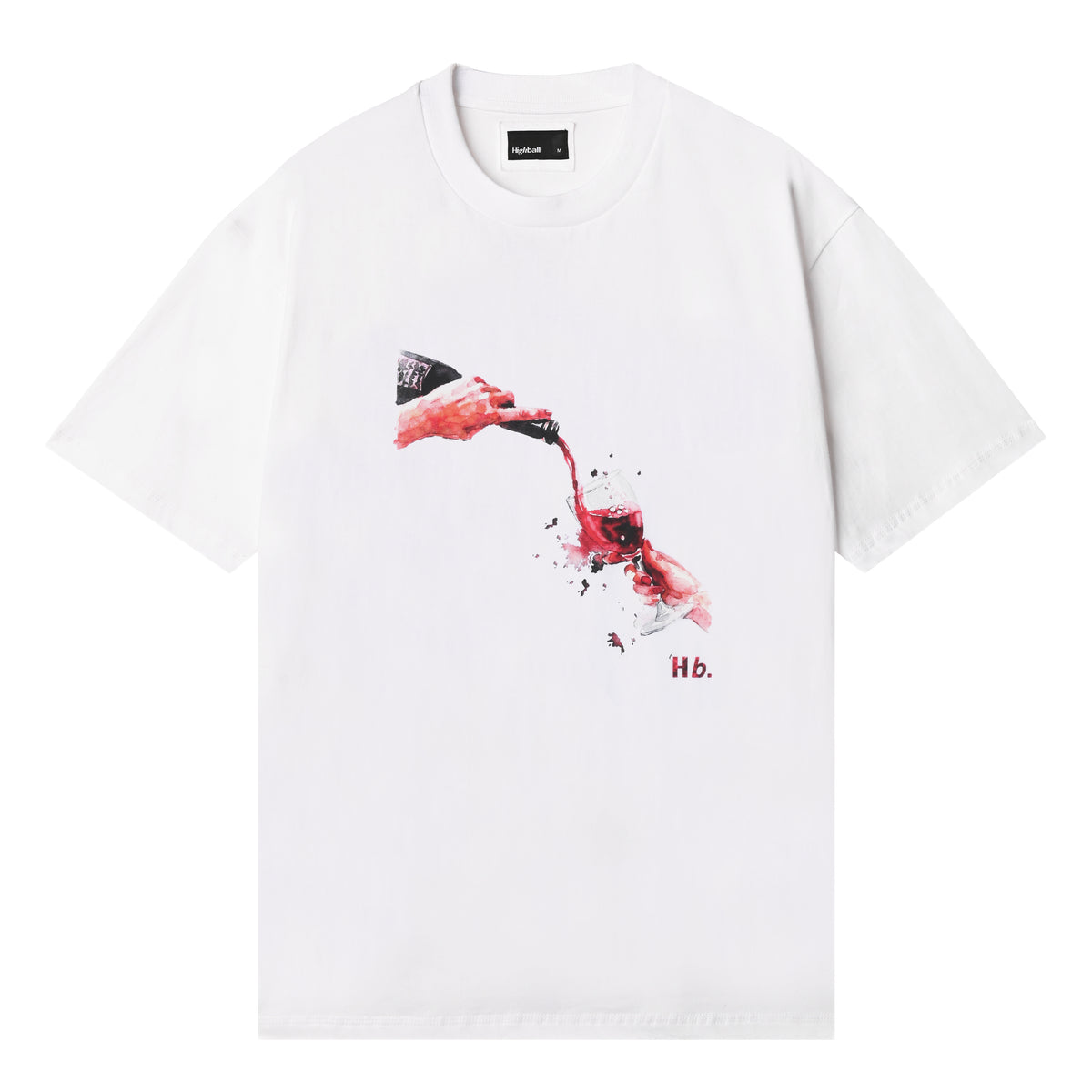 MERLOT TEE - WHITE