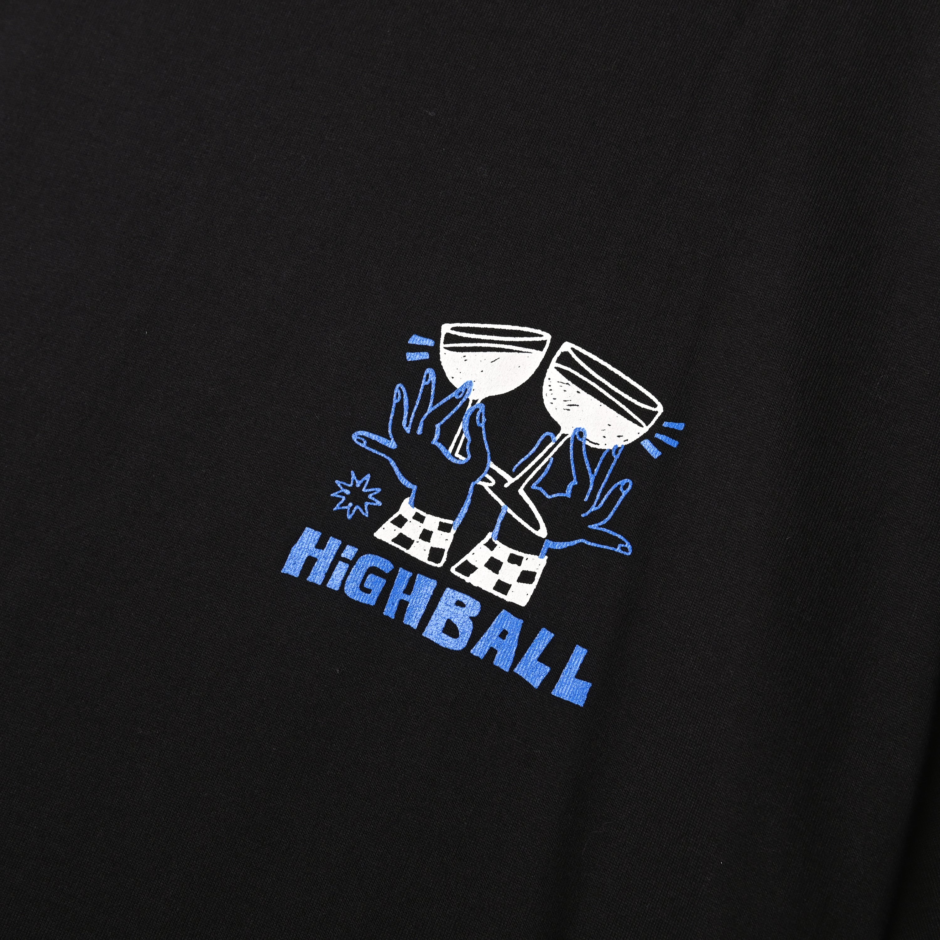 COCKTAIL FESTIVAL TEE - BLACK