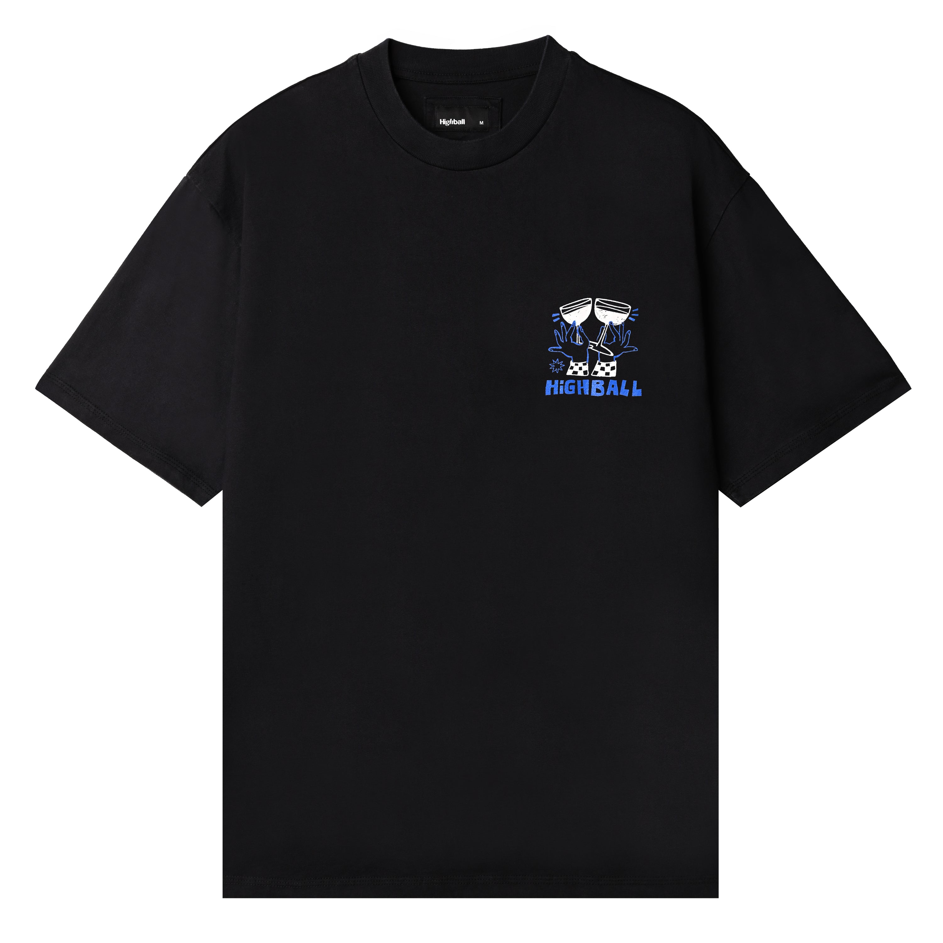 COCKTAIL FESTIVAL TEE - BLACK