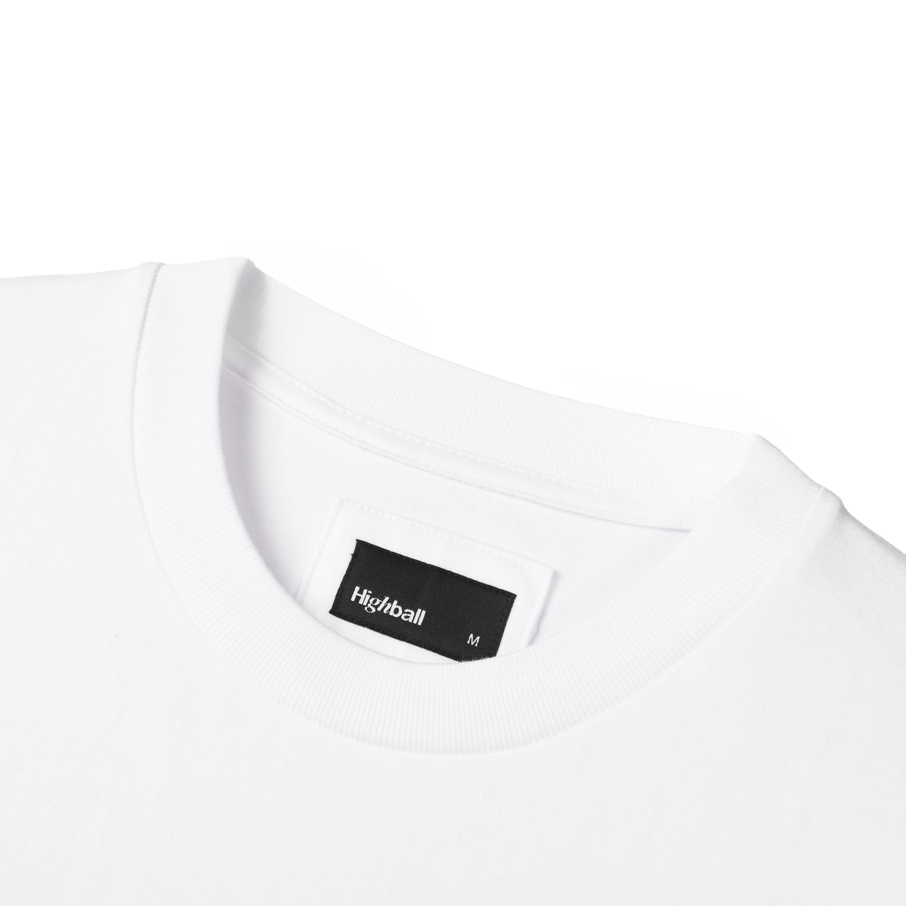 LIQUOR SIGN TEE - WHITE