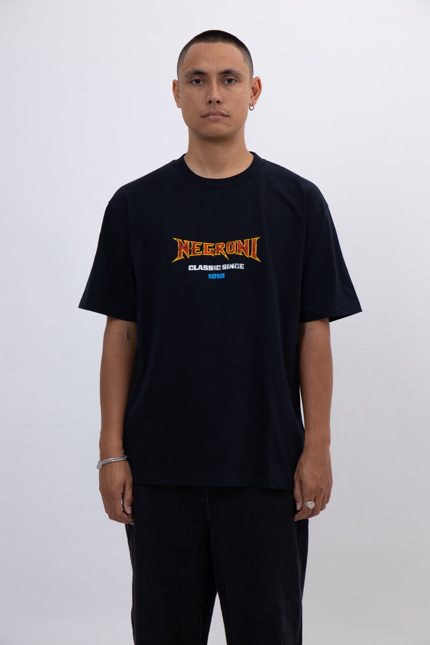NEGRONI TOUR TEE - BLACK