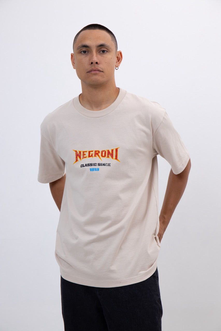 NEGRONI TOUR TEE - BEIGE
