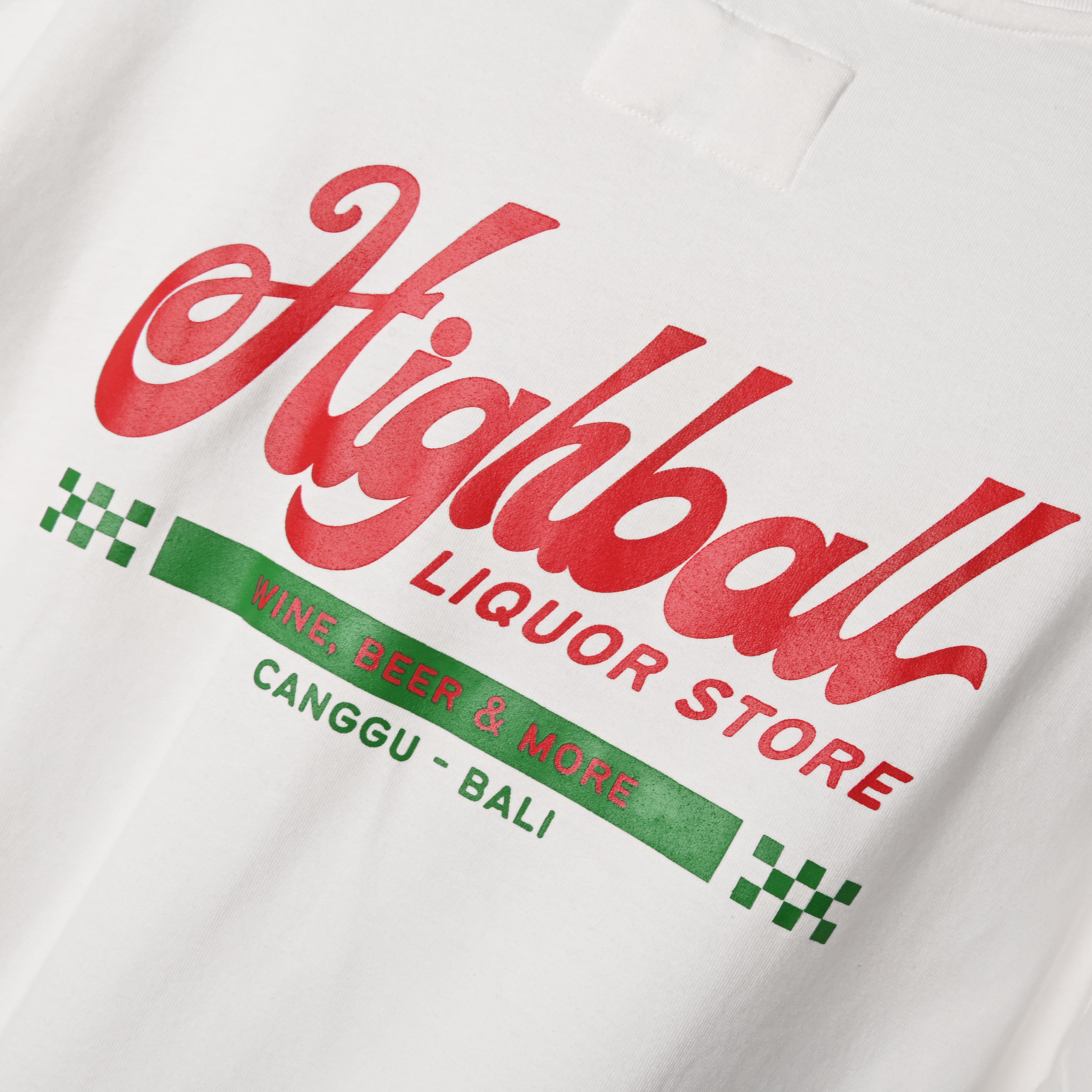 LIQUOR TEE - WHITE