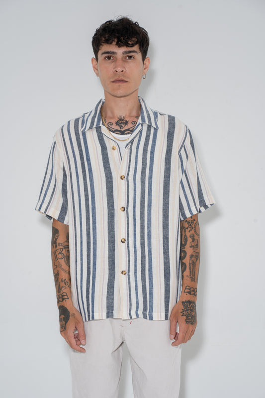 ROMEO SHIRT - OFFWHITE/BLACK